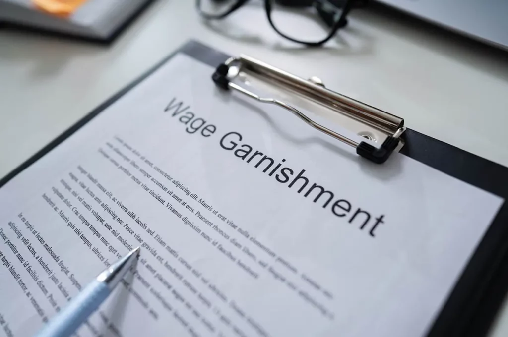 wage garnishment