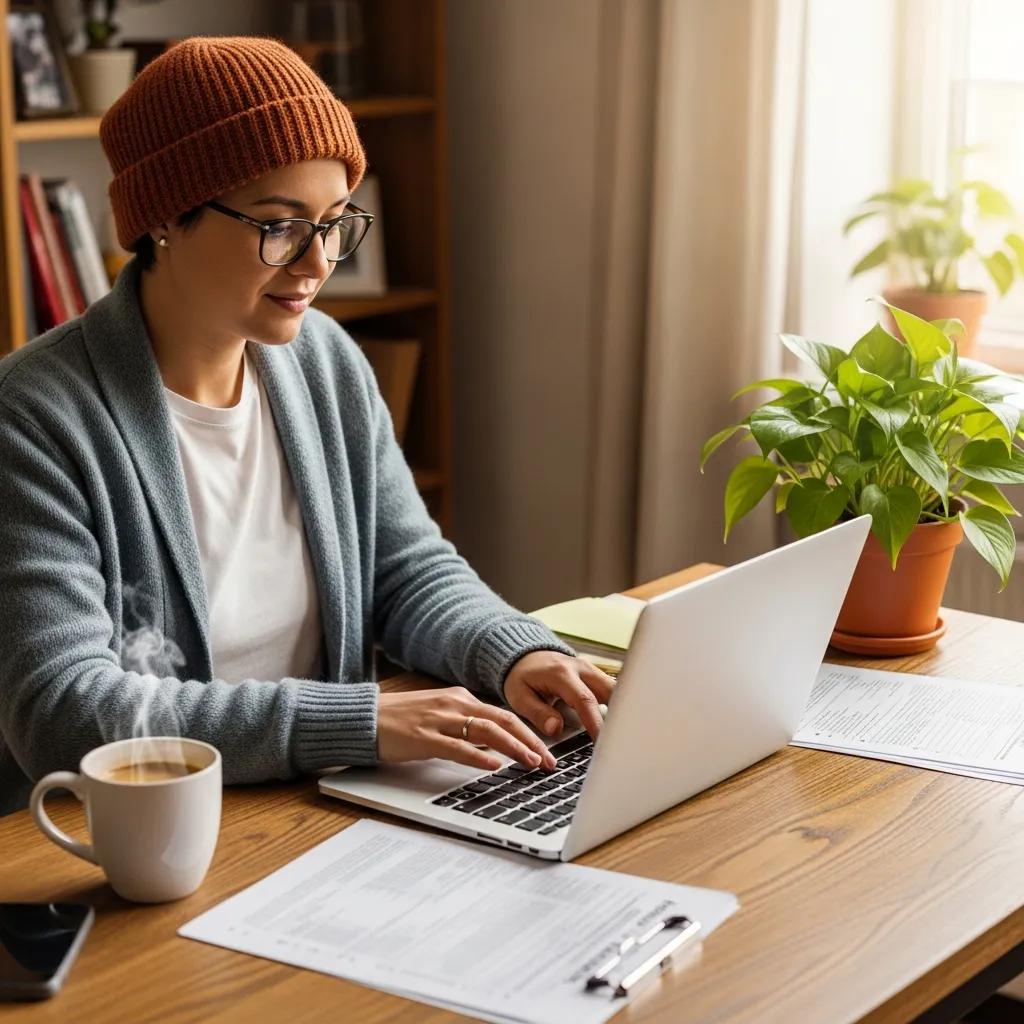 cozy workspace with a person reviewing tax documents emphasizing offer in compromise services cf3613c1 fc91 4901 8f2c 431dbb68322e Offer in Compromise Services in Gulfport, MS