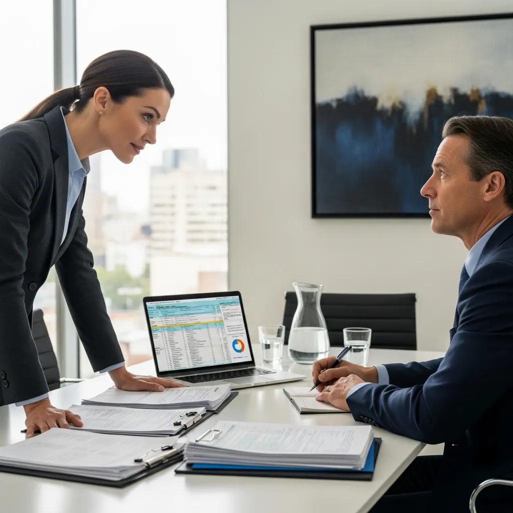 Comprehensive Tax Resolution Services and Representation 3 Tax representative advocating for a client during an IRS audit